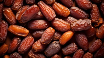 Obraz premium Fresh ripe Dates as background