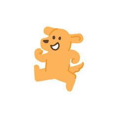 犬　かわいい　キャラクター　お散歩　手書き