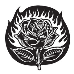 Rose Vector Art, Icons, and Graphics