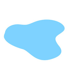 Illustration of Puddles of Water