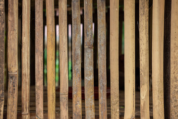 Obraz premium Bamboo fence background