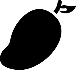 Mango Glyph Icon