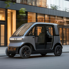 Compact Electric Car for Urban Escapes, The Ideal Vehicle for Sustainable City Exploration