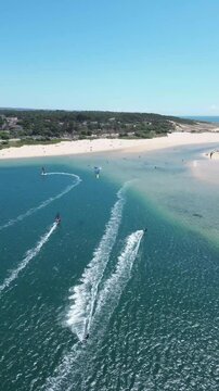 kitesurfing