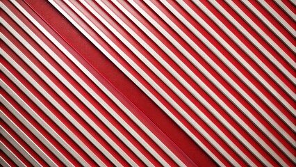 Naklejka premium Abstract Red and Silver Diagonal Lines Texture Background