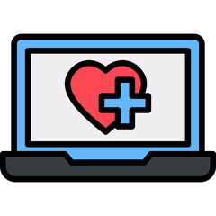 Obraz premium Online Health