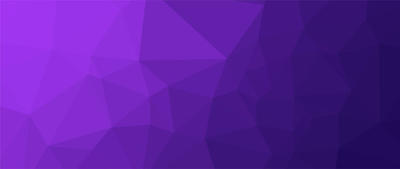 Obraz premium Abstract polygonal purple background