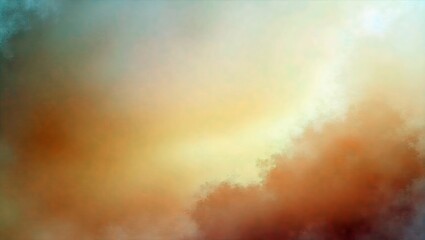 Abstract Atmospheric Background with Blended Warm and Cool Tones and Cloud-Like Texture