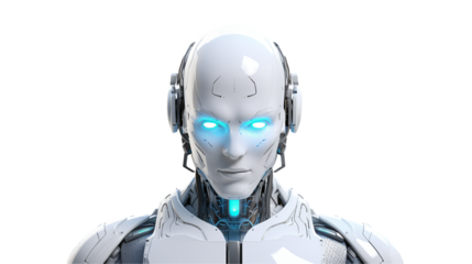 Futuristic Robot AI Artificial Intelligence Cyborg Technology