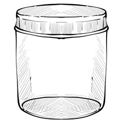 jars handdrawn illustration