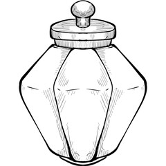 jars handdrawn illustration