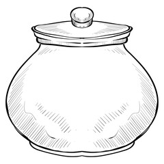 jars handdrawn illustration