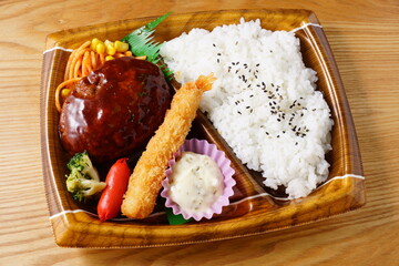 洋食弁当　ハンバーグ弁当