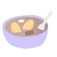 Doodles line art of ramadan kareem. eid fitr celebration element doodles stock. mudik, hampers, nastar, kue kering