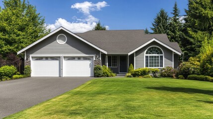 Suburban Home Exterior