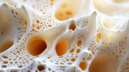 Intricate Network of Bone Trabeculae and Marrow Spaces: A Microscopic View of Porous Bone Structure