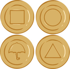 a dalgona candy sweet food from squid game south korean