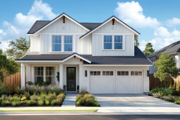 Modern Australian home with outdoor dining area, sliding glass doors connecting to patio, large stone tiles, evening sky, and a relaxed indoor-outdoor living space.