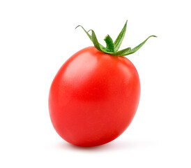 Fresh cherry tomato isoalted on white background.