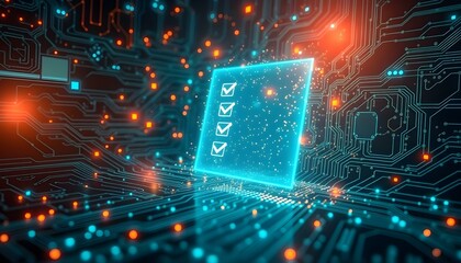 Holographic Checklist Navigates Cybersecure Digital Cosmos data path  