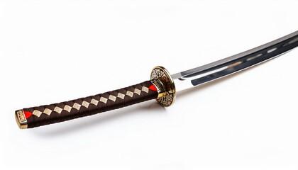 Fototapeta premium Sharp Katana Sword with Intricate Details