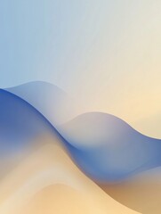 A tranquil abstract gradient background with muted blues and soft beiges.featuring subtle color transitions.emphasizing calm and serenity.ideal for corporate and professional content