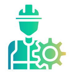 engineer Gradient icon