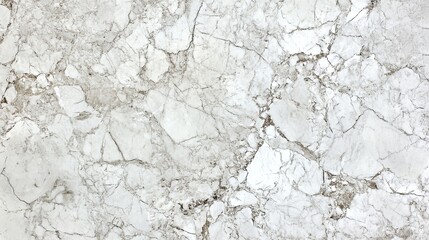 Seamless White Marble Background with Light Gray Veins and Texture