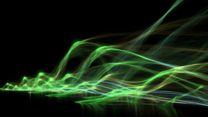 Fototapeta premium abstract background with smoke, Generative Ai