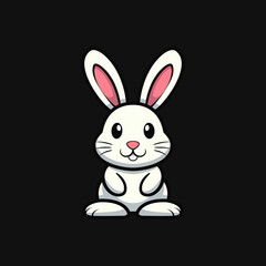Adorable Cartoon Bunny