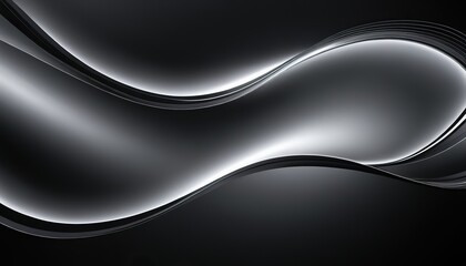 Fototapeta premium Abstract Grainy noise texture Monochrome black and white abstract liquid flow, marble wave gradient background, super wide website headers, banners, retro classic poster designs.