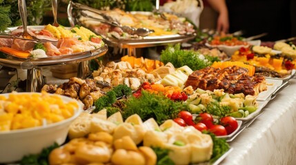 Abundant Chinese Cuisine Collection for the 2025 New Year Celebration