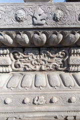 The stone carvings of Yuan Shikai's tomb