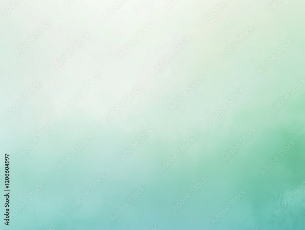 Wall mural a tranquil abstract gradient background with soft greens and muted greys.featuring gentle color shif