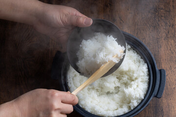 炊き立てのご飯