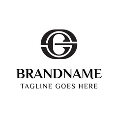 Letters SC Monogram Logo, for any business or identity with CS or SC initials