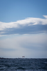 海と鳥居