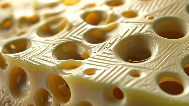 close up of cheese texture footage
