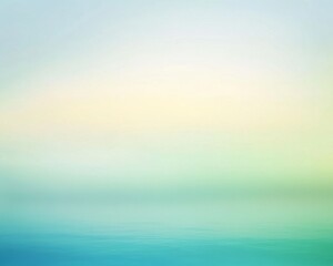 Obraz premium A tranquil abstract gradient background.blending soft blues and greens.representing peace and calm.perfect for relaxation and wellness content