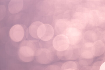 ピンク色の玉ボケの背景