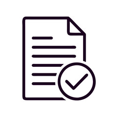 approved document icon design