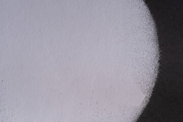 黒いスプレー塗料で塗った背景