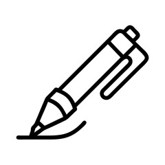 ballpoint pen icon design