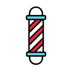 barber pole icon design