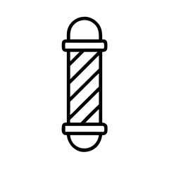barber pole icon design