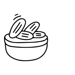  Islamic doodle element related to holly Ramadan. eid fitr doodles element, 