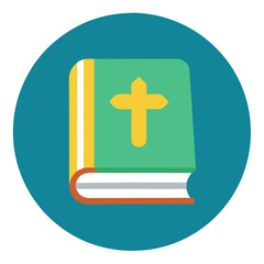 Fototapeta premium bible book icon design
