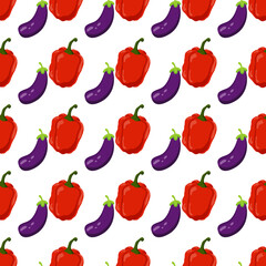 Vegatable Pattern Background
