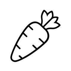 carrot fruit icon design