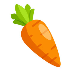 carrot fruit icon design
